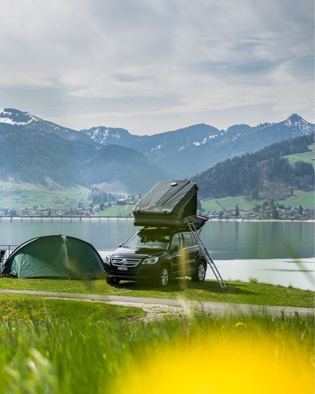 Vorbereitung für den Campingurlaub mit Angel