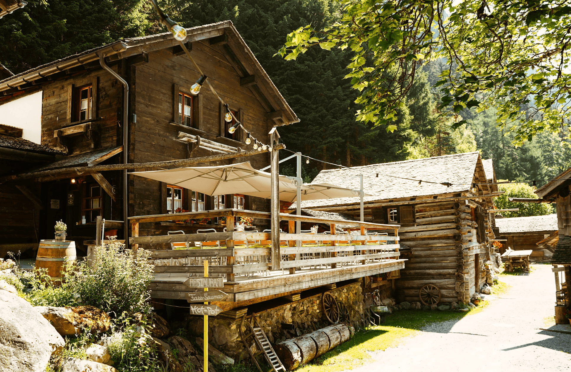 Nomady Camp Bergrestaurant Walsersiedlung